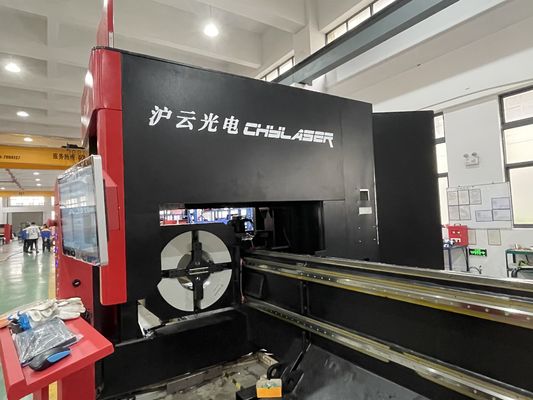 High Precision Multi Chucks Pipe Electric Laser Tube Cutting Machine