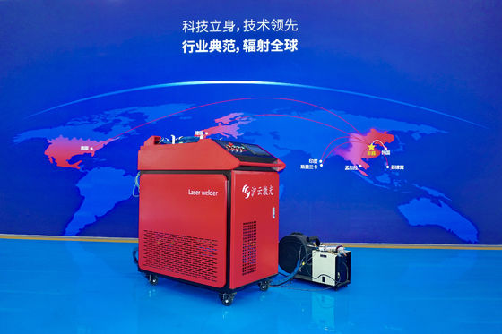 SERVO-MOTOR Handheld Laser Welder 1000W 1500W 2000W 3000W with WATER COOLING Cooling Mode