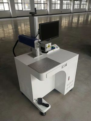 Metal Acrylic Desktop Fiber Laser Marking Machine 20w/30w/50w/70w/100w RAYCUS Laser Source Deep Marking