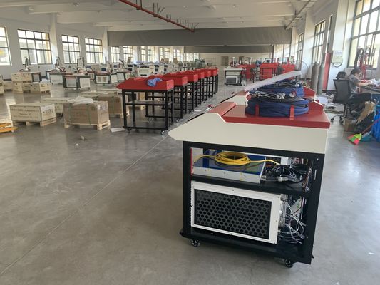 1000W 1500W 2000W 3000W Portable Handheld Fiber Laser Welder with RAYCUS Water Cooling