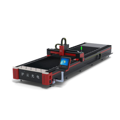 7000 KG Weight HIWIN Guiderail 18x18 50w CNC Fiber Laser Cutting Machine in Jinan 1530