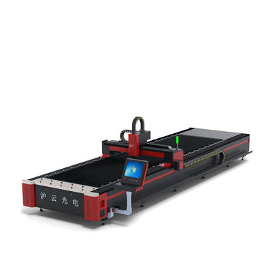7000 KG Weight HIWIN Guiderail 18x18 50w CNC Fiber Laser Cutting Machine in Jinan 1530