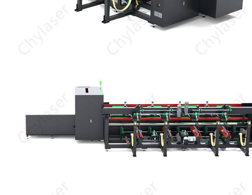 High Precision Industrial Metal Cutting Machine with Two Chucks