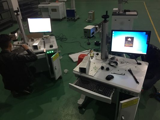 Cypcut Control System 30W Split Fiber Laser Marking Machine for Engraving Metal Jewelry