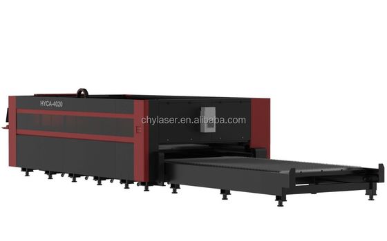 High Power Fiber Laser Cutting Machine 6000W 8KW 20KW Exchange Table for Metal Cutting