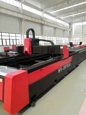 3015 CNC Fiber Optic 2000w Laser Cutting Machine Metal Applicable Material