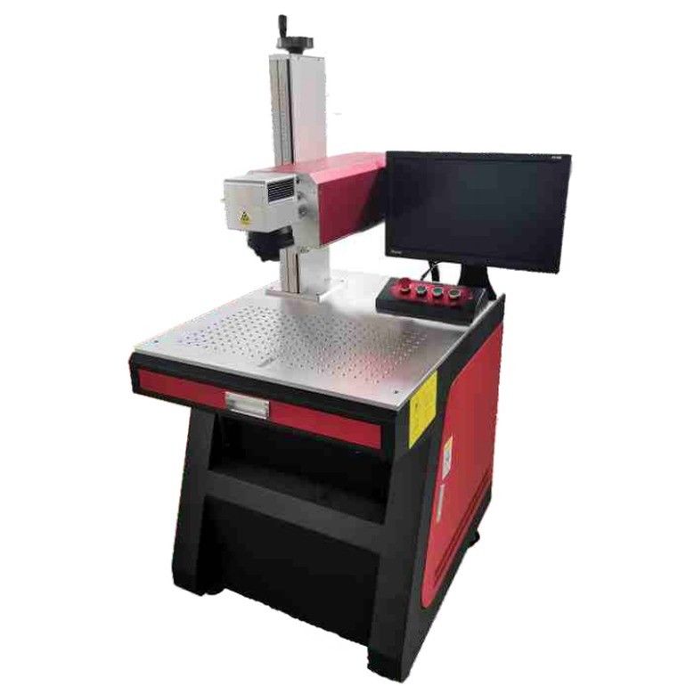 Metal Acrylic Desktop Fiber Laser Marking Machine 20w/30w/50w/70w/100w RAYCUS Laser Source Deep Marking